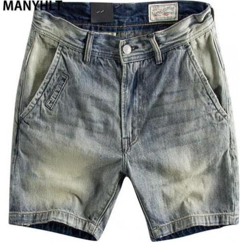 Мужские джинсовые шорты MANYHLT China At AliExpress