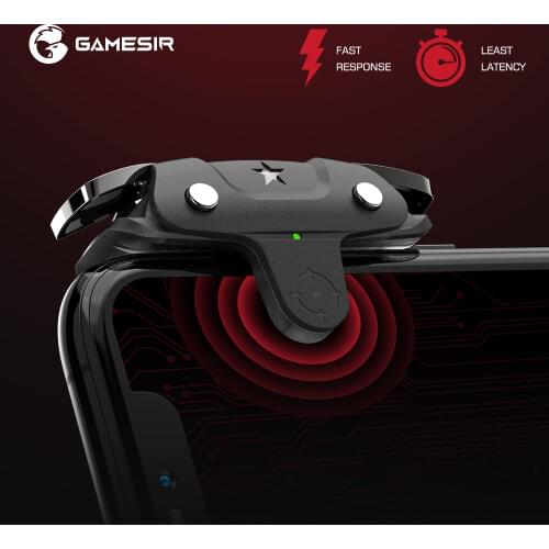 GameSir F5 Falcon Mini Mobile Gaming Trigger Plug and Play Gamepad for iOS / Android No Need Bluetooth APP Zero Latency PUBG