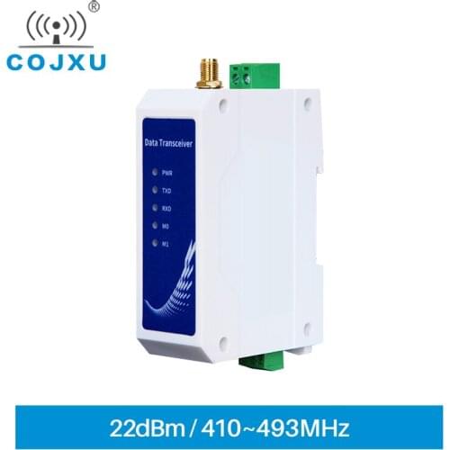 SX1268 LoRa RS232 Modbus Modem 433Mhz 22dBm 5km Long Range Anti-interference Wireless Radio Station COJXU E95-DTU(400SL22P-232)