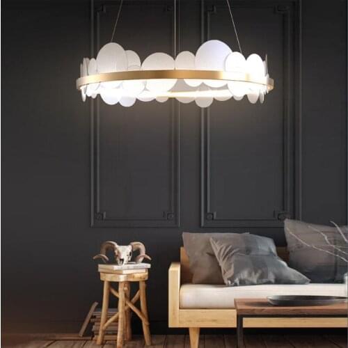 Nordic Modern Creative LED Chandelier Home Decoration for Living Room Bedroom Dining Villa Study Indoor Lighting Ceiling Lamps