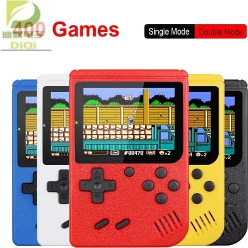 Retro Portable Mini Handheld Video Game Console 8-Bit 3.0 Inch Color LCD Kids Color Game Player Built-in 400 games