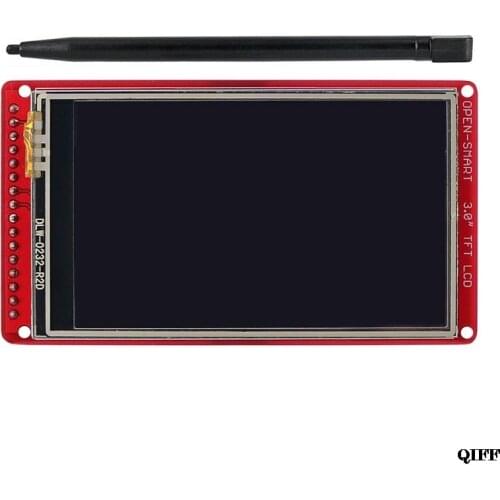 Drop Ship&Wholesale 3.0" TFT LCD Touch Screen Board Expansion Shield With Touch Pen For Arduino UNO R3 Nano Mega2560 APR29