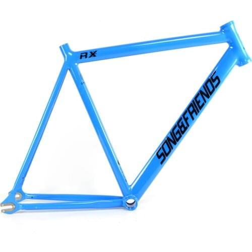 Aluminum alloy Fixed Gear bike Frame Single speed Fixie Bike Frame 48 52 56 60cm