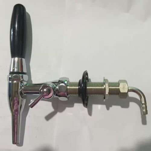 New adjustable Beer tap faucet with long shank chrome plating faucet homebrew making tap Drink tap bar accessories