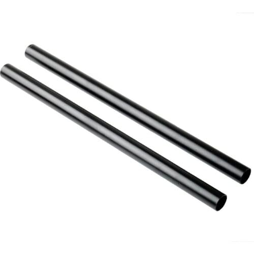 M12 thread 15mm Aluminum Alloy Rods 30cm Long for Dslr Camera 15mm Rods System Camera Rail Rod Black