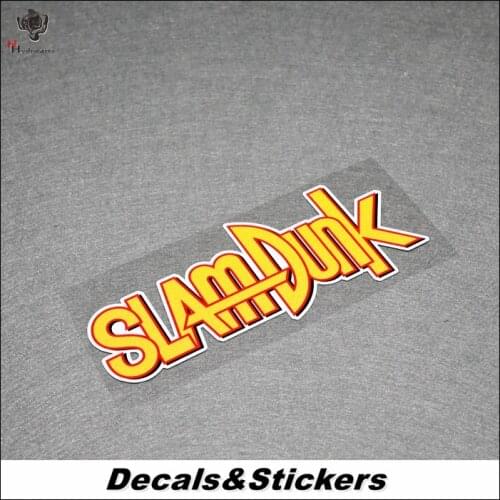 NO.L186 SLAM DUNK Cartoon 3M Reflective Modified Stickers Car Glass Waterproof MOTO GP Decals Racing Motorcycle