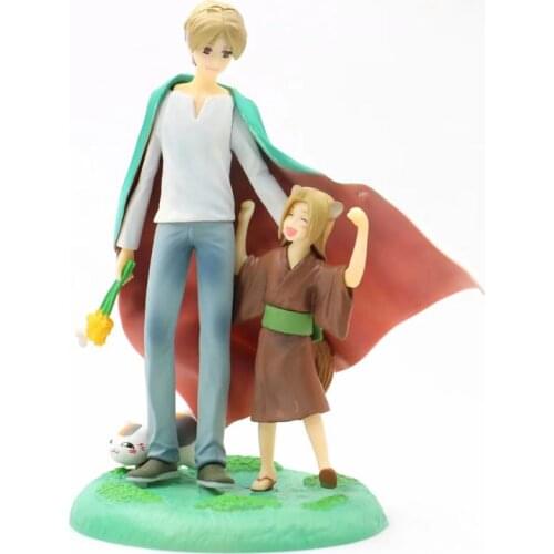 Takashi Natsume 17cm anime Book of Friends Natsume Yuujinchou Little Fox PVC Action Figures toys Anime figure Toys For Kids gift