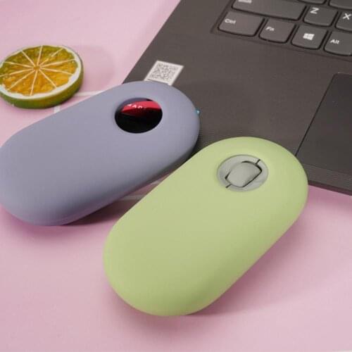 Ultra Thin Wireless Mouse Soft Silicone Case Skin Cover Shockproof Dustproof Protective Cover Protector For Logitech Pebble