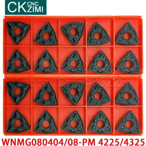 WNMG080404-PM 4225 WNMG080404-PM 4325 WNMG080408-PM 4225 WNMG080408-PM 4325 carbide Turning insert CNC lathe tool WNMG for steel