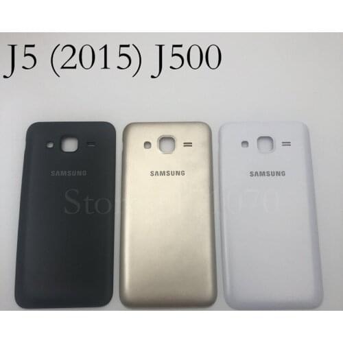 For Samsung Galaxy J5 2015 J500 J500F J500H J500FN Back Battery Cover Door Rear Housing Case Replacement