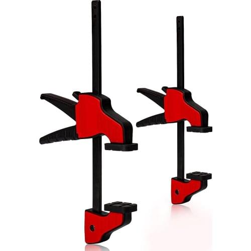 4 Inch Quick Ratchet F Clamp Heavy Duty Wood Working Work Bar Clamp Clip Kit Woodworking Reverse clamping 30x100mm