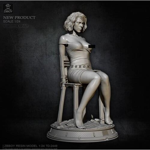 1/24 Resin figures model kits self-assembled TD-2449