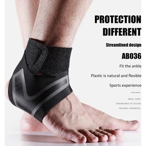 1 Pc Adjustable Ankle Support Pad Outdoor Sports Pressure Ankle Sleeve Anti Injury Ankle Socks Basketball Football Climbing Gear