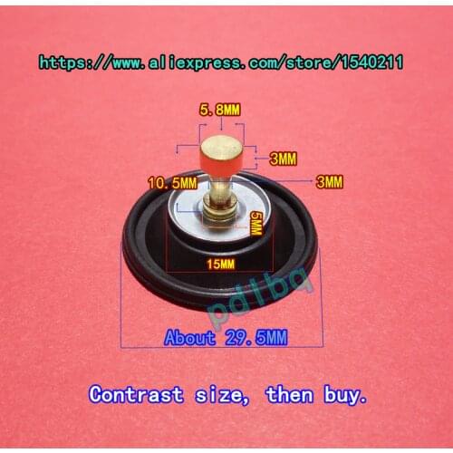 1 pcs/pack)KPS ZZR-250/(EX250-E/F/G/H) GPX-250R/ZX-250 motorcycle Keihin carburetor shut-off valve small diaphragm