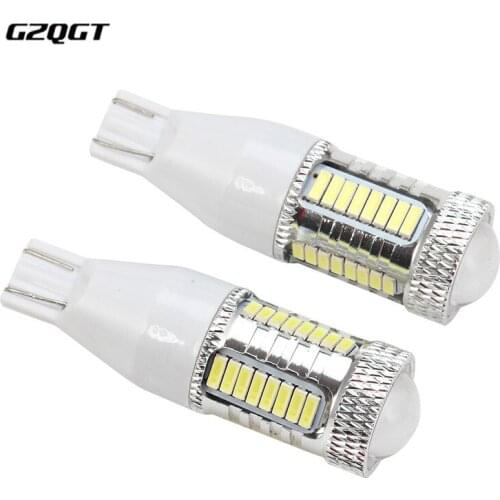 10pcs T15 T10 Cree LED Chips Backup Bulbs-for Parking Light Reversing Lamp Turn Signal Light - 32SMD 4014 Chips White