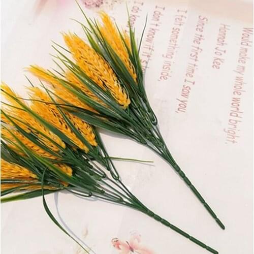 2 Artificial Ear Of Wheat Fake Flower Artificial Plant Office Party Wedding Decorations Home Decoration Flower