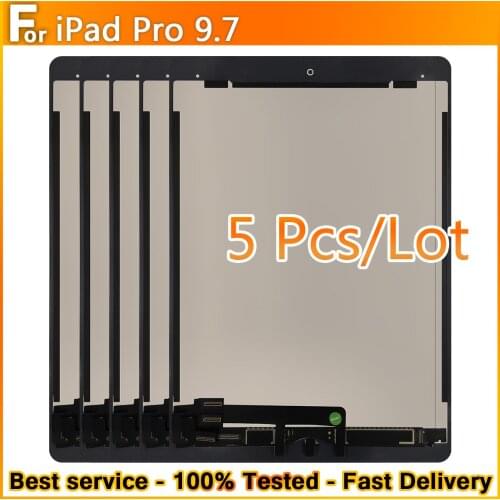 5PCS Original For Apple iPad Pro 9.7 A1673 A1674 A1675 LCD Display Touch Screen Assembly Digitizer Replacement 100%Test