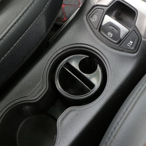 ABS Black Interior Auto Car Card Holder Coin Holder Box Storage Box for Jaguar XF XJ XJS XK S-TYPE X-TYPE Accessories
