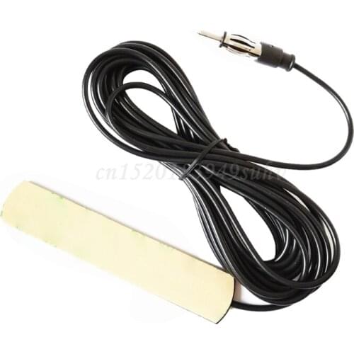 ANT-309 Car FM Radio Hidden Antenna Patch Signal Booster 5-Meter Length Electronic Stereo Amplifier Windscreen Aerial