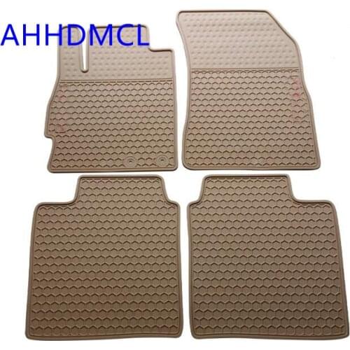 Car Rubber Mats Floor Mats Carpets Feet Pads For Nissan March Micra 2010 2011 2012 2013 2014 2015 2016 2017 Left Hand Drive