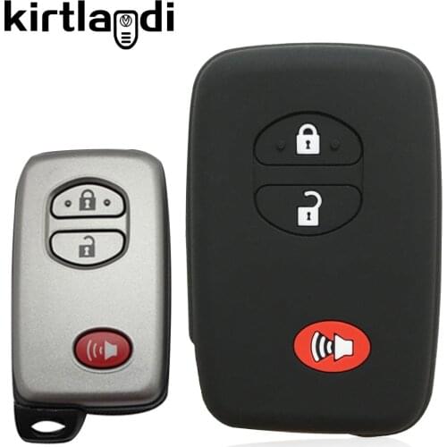 Kirtlandi Key Cover Holder for Lexus LC 200 for Toyota Auris Alpha Aqua Prius 30 Land Cruiser Car Key Case Cover Protective Fob