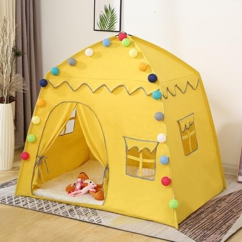 Baby Toy Tents Play House Kid Foldable Princess Castle Indoor Outdoor Tent Toy Storage Ocean Ball Pool Birthday Christmas Gift