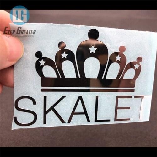 Ever Greater Custom Design Electroforming Nickel Sticker with Best Price