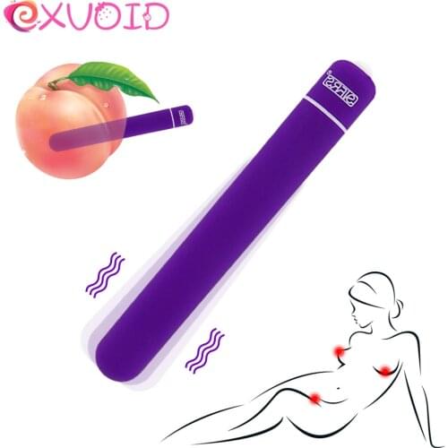 EXVOID 10 Speed Long Bullet Vibrator Magic Wand Clitoris Stimulator AV Stick Sex Shop Sex Toys for Couples G-spot Massager