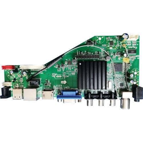 MSD358V5.0 Android 4.4 1G+4G 4 Cores Intelligent Wireless Network TV Driver Board Universal LCD Motherboard WI-FI 3.3/5/12V