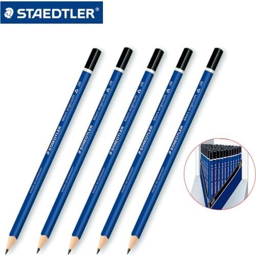 Germany STAEDTLER Pencil Triangle Lapices Writing Drawing Pupils Pencils for School 2B/HB Lapices Creativo Artigos De Papelaria