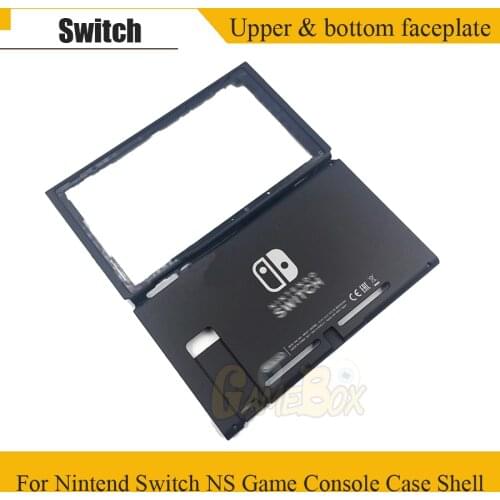 Original Replacement Upper & bottom faceplate for Nintend Switch NS Game Console case shell housing