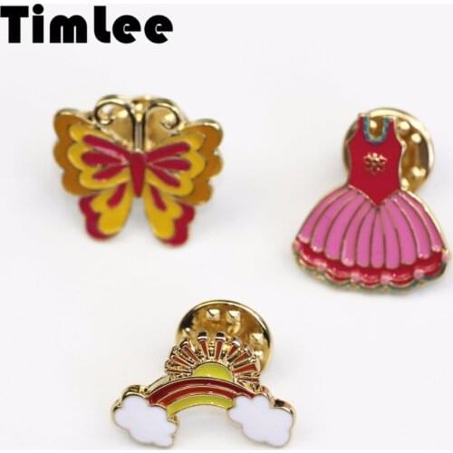 Броши бабочка на одежду TimLee China At AliExpress