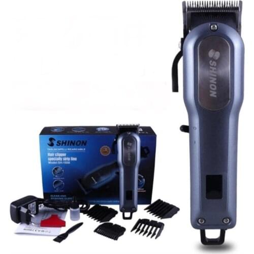 SHINON SH-1888 LCD Display Fast Rapid Charge Cordless Electric Hair Trimmer Shaver Razor Barbershop Hair Cutter Clipper Machine