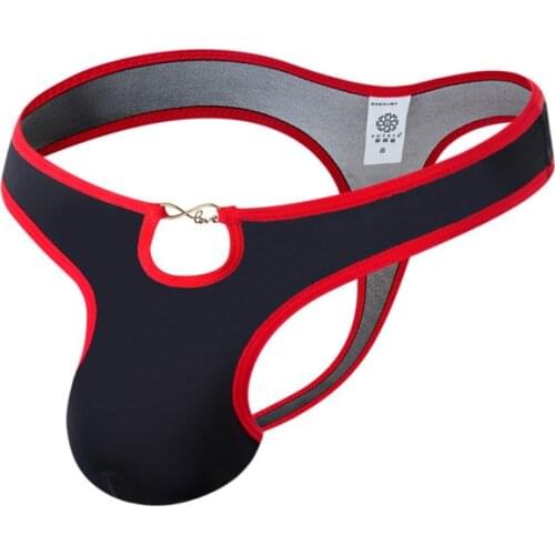 Ultra-thin Seamless Thong Men G Strings and Thongs Pouch Ice Silk Underwear Breathable Low Rise Sissy Tanga T-back Underwear