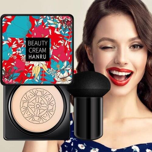Air Cushion Mushroom Head Make up CC Cream Moisturizing Foundation Cosmetics Natural Brightening Makeup Foundation BB Cream