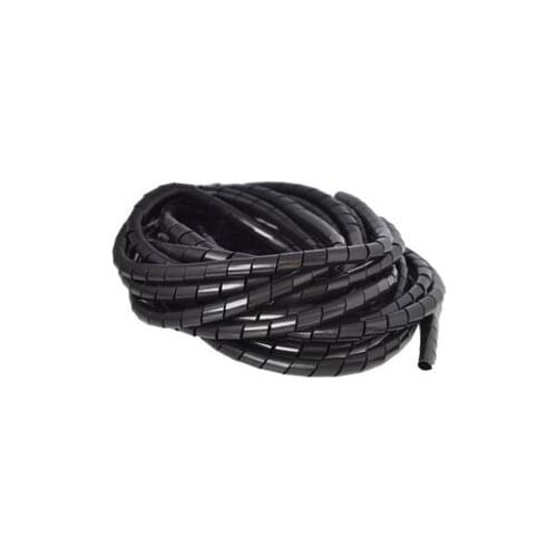 14mm 6m/rollHose protection wire case hose pipe cable finishing line with fixed bundle of wire Transparent Protection Wire Wind