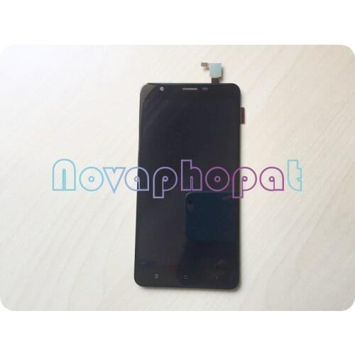 Novaphopat 100% Tested Black/White Screen For Oukitel U15 Pro LCD Display Touch Screen Digitizer Sensor Assembly Replacement