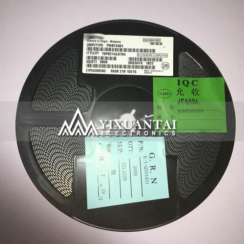 100PCS/LOT 100% New Original PMBT4401 4401 2X SOT23