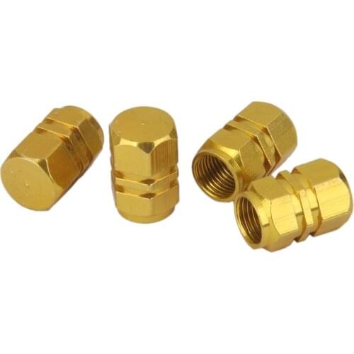 20pcs Silver/Red/Blue/Gold/Black Tire Wheel Air Pressure Stem Valve Caps