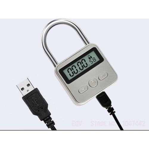 Digital Lock Time Control Bondage Timer For Belt Handcuffs Chastity Device BDSM Accessories Adult Game Bdsm Toys Equipment Gear