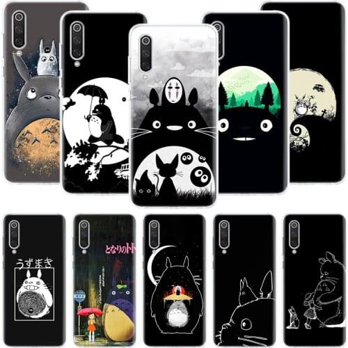 Totoro Studio Ghibli Anime Phone Case For Xiaomi Redmi Note 10 9 8 Pro 9S 8 8T 7 6 5 6A 7A 8A 9A 9C 4X S2 K20 K30 Art Cover Coqu