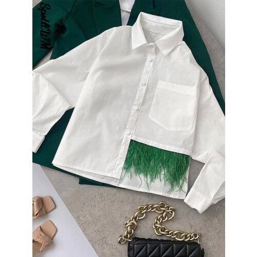Chin.Sweety Womens White Shirts