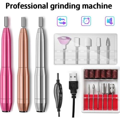 Electric Manicure Dril Nail Drill Manicure Nail Polisher Removing Gel Polish Drill Machine Nail Sander Nail Drill Bit Nail Files