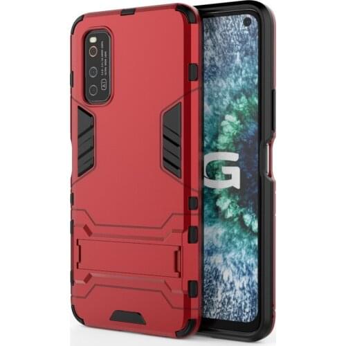 Hybrid Armor Cases For VIVO IQOO NEO 3 Case with stand ShockProof Protector Phone Cover For vivo iqoo 3 IQOO Z1 VIVO Y50 S6 Z6
