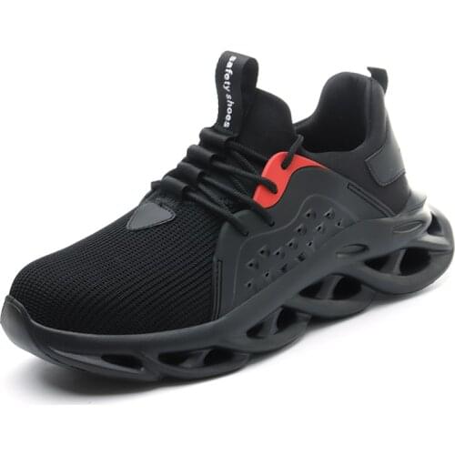 Dropshipping Indestructible Ryder Shoes Men And Women Steel Toe Air Safety Boots Puncture-Proof Work Sneakers Breathable Shoes