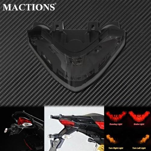 Motorcycle LED E Mark Tail Brake Integrated Light Turn Signal Indicator Lamp For Ducati Multistrada 1200 1200S 2010-2014 2015