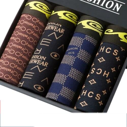 2021Men Cotton Underpants Male Pure Men Panties Shorts Underwear Boxer Shorts Cotton Solid Boxers Short boxing Homme M-3XL