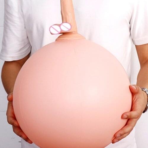 Inflatable Resilient Sex Chair with Real Dildo Penis Sex Pillow Bolster Love Position Stool Masturbation Adult Sex Toys-30