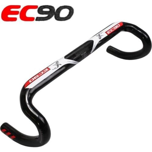 2020 New ec90 Carbon Fiber Bicycle Handlebar of The Road EC90 Aero Carbon road bike handlebar 31.8*400/420 / 440mm UD glossy
