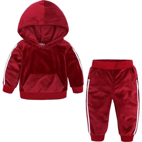 Baby Boys Girls hoodies Sweater+Pants 2pcs suits Kids Outfits Sport Suit For Girls Clothing Sets boys clothes Children clothing
